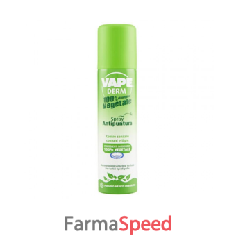 vape derm 100% vegetale antipuntura spray 75 ml