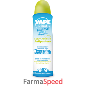 vape derm&dress soft fragrance spray 150 ml