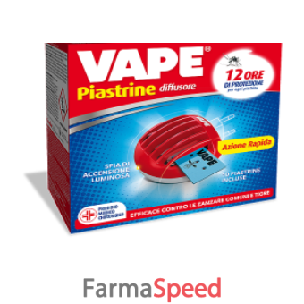 vape elettroemanatore spina + 10 piastrine