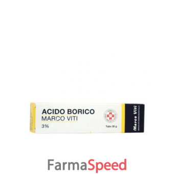 Acido Borico Mv - 3% Unguento Tubo Da 50 G
