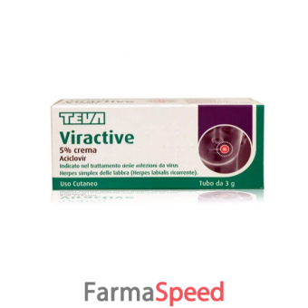 viractive - 5% crema tubo 3g
