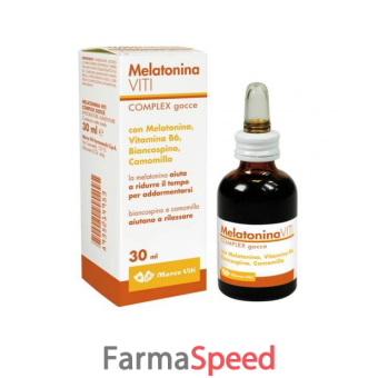 viti melatonina complex gocce 30 ml