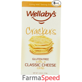 wellaby's crackers classic cheese 100 g