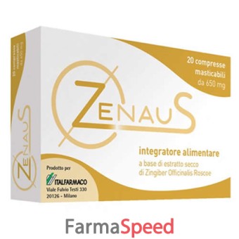 zenaus 20 compresse masticabili
