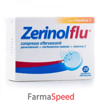 zerinolflu - effervescente 20 compresse