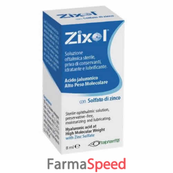 zixol 8ml flaconcino sterile