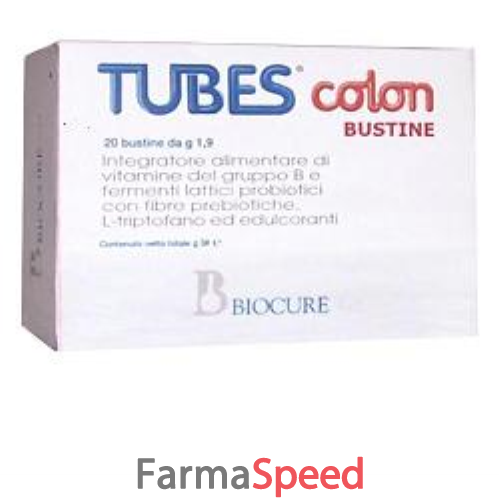 Tubes Colon Dopo Quanto Fa Effetto TUBES COLON 20 BUSTINE 38 G| Farmaspeed.it