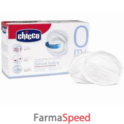 Coppette Assorbilatte Chicco - 60 Pezzi Igieniche Con Antibatterico, Usa E Getta