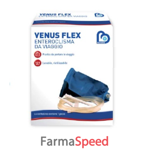 ENTEROCLISMA IN PLASTICA DA VIAGGIO VENUS FLEX Farmaspeed.it