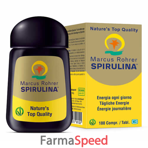 SPIRULINA MARCUS ROHRER 180 COMPRESSE Farmaspeed.it