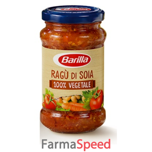 Barilla Ragu Di Soia 100 Vegetale 195 G Farmaspeed It