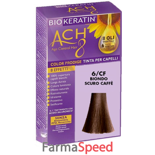 Biokeratin Ach8 Color Prodige 6 Cf Biondo Scuro Caffe Farmaspeed It
