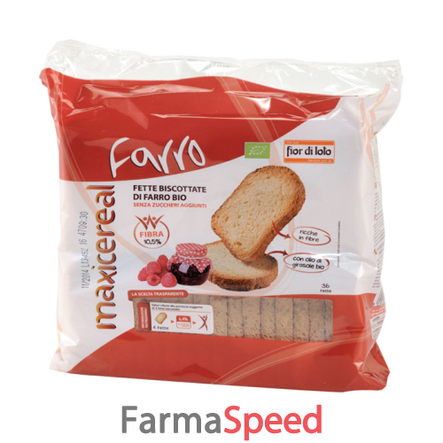 FETTE BISCOTTATE INTEGRALI FARRO SENZA ZUCCHERO BIO 300 G Farmaspeed.it
