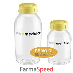 Confezione da 2 Pezzi MEDELA Poppatoio per Latte Materno 250 ml Confezione da 2 Pezzi MEDELA Poppatoio per Latte Materno 250 ml
